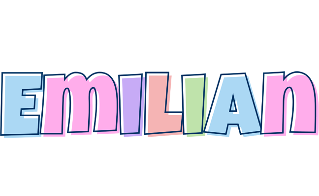 Emilian pastel logo