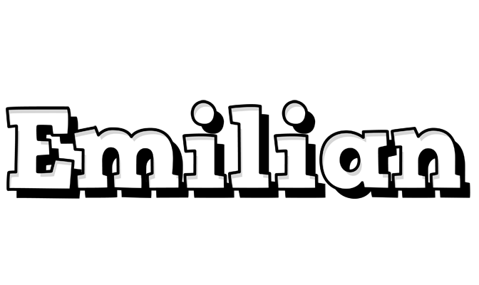 Emilian snowing logo