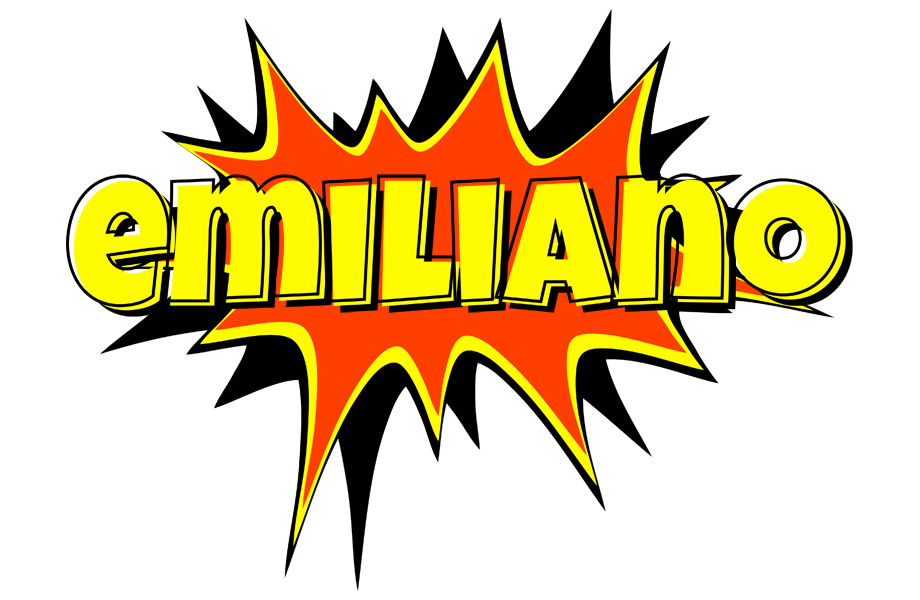 Emiliano bazinga logo