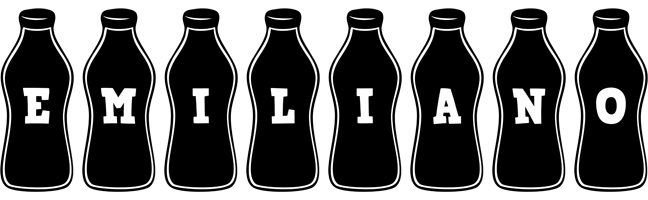 Emiliano bottle logo