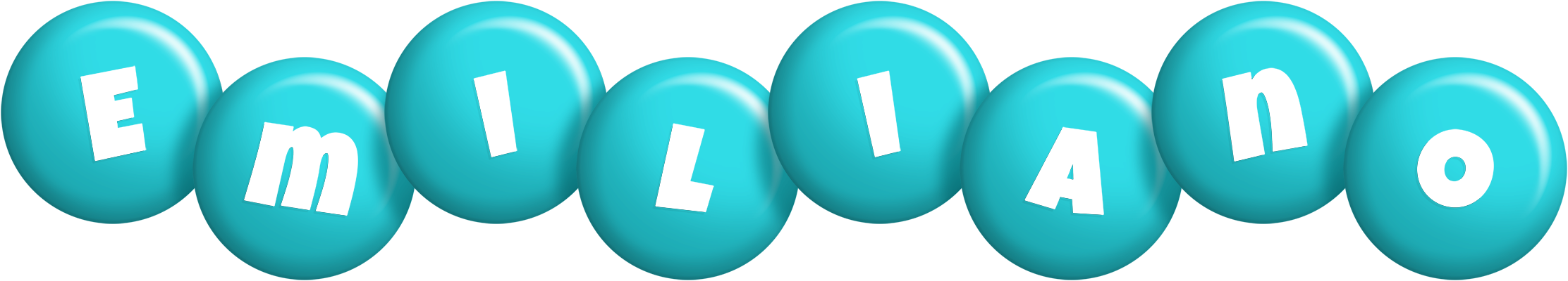 Emiliano candy-azur logo