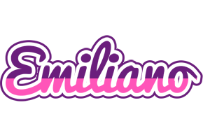 Emiliano cheerful logo