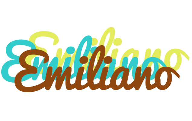 Emiliano cupcake logo