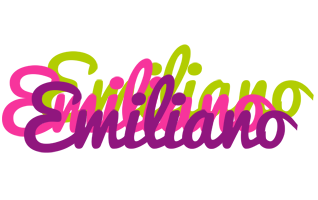 Emiliano flowers logo