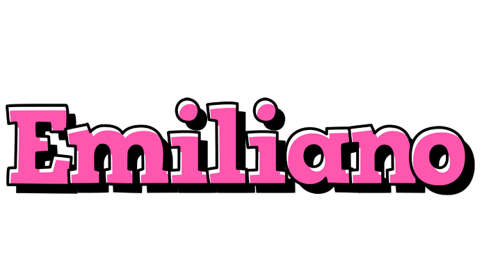 Emiliano girlish logo