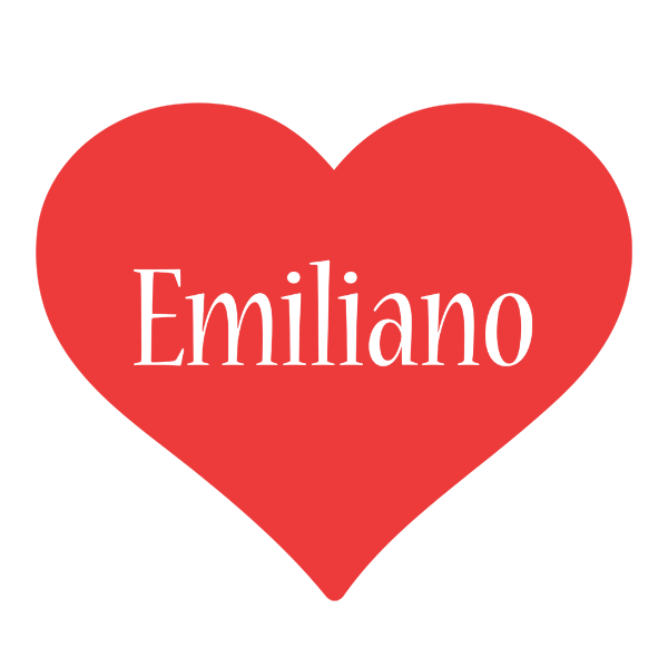 Emiliano love logo