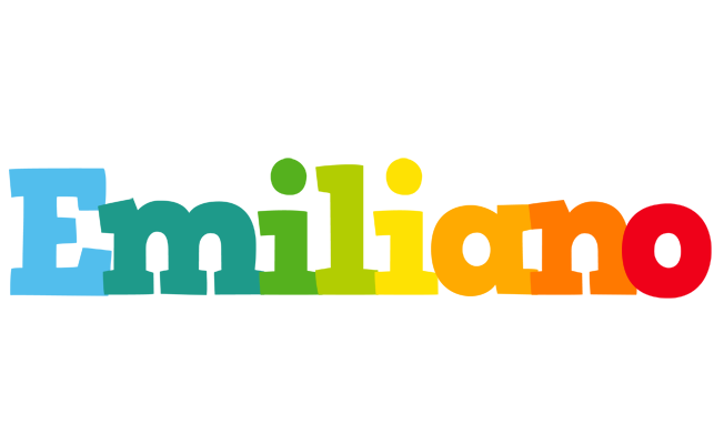 Emiliano rainbows logo