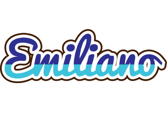 Emiliano raining logo