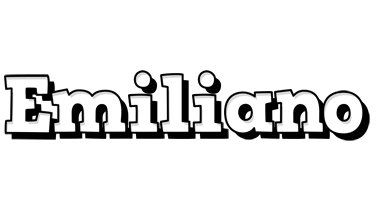 Emiliano snowing logo