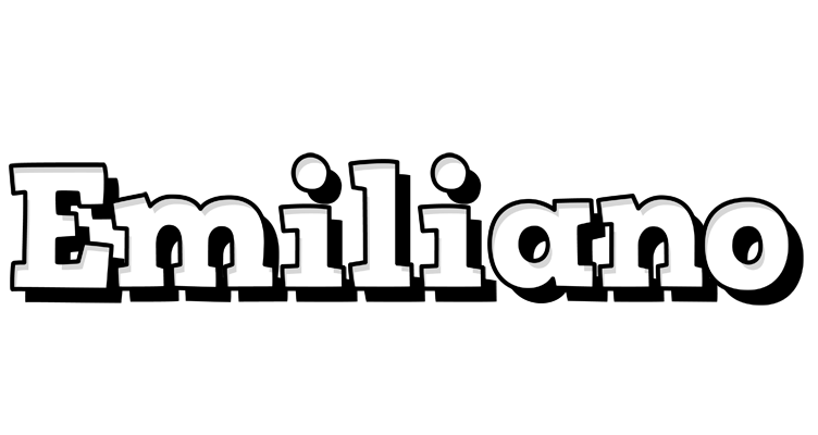 Emiliano snowing logo
