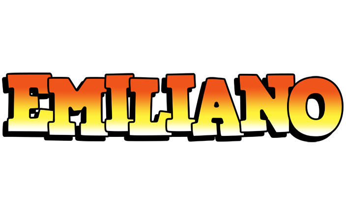 Emiliano sunset logo