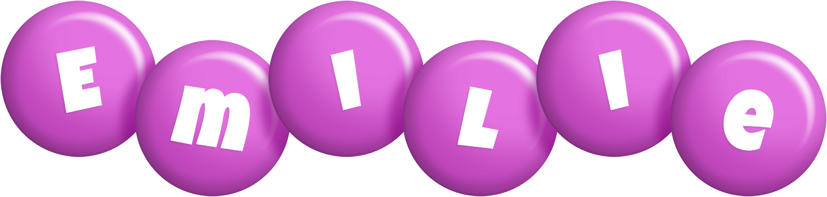 Emilie candy-purple logo