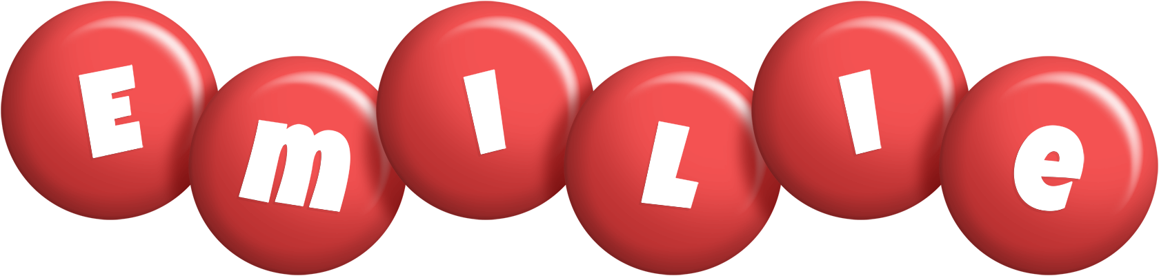 Emilie candy-red logo