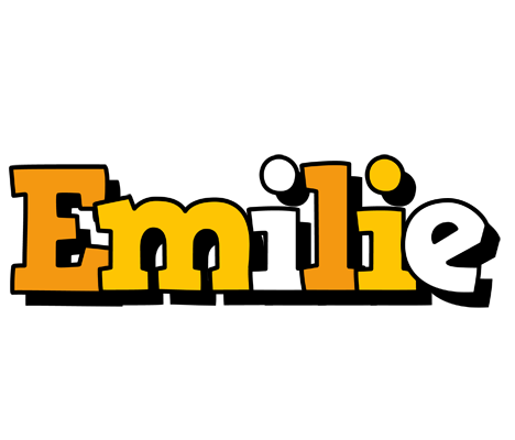Emilie cartoon logo