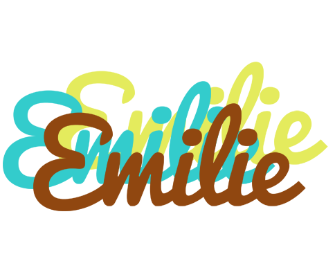 Emilie cupcake logo