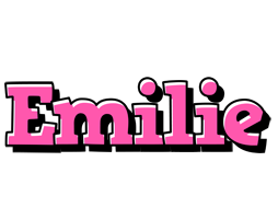 Emilie girlish logo