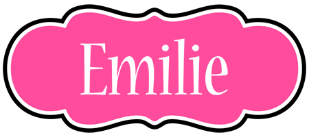 Emilie invitation logo