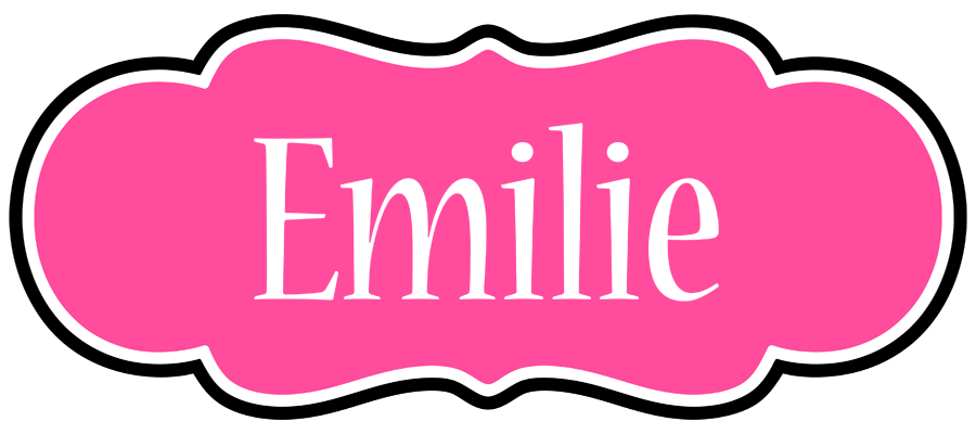 Emilie invitation logo