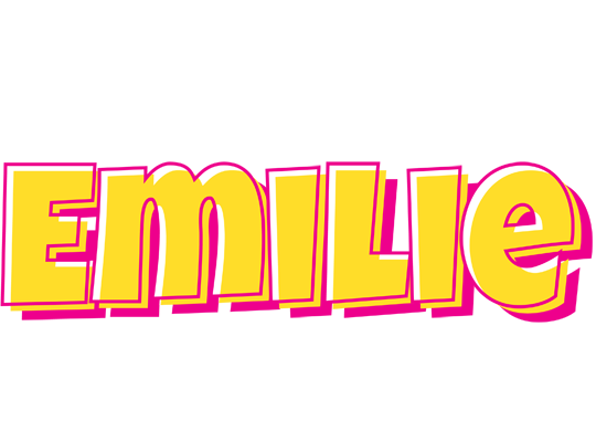 Emilie kaboom logo