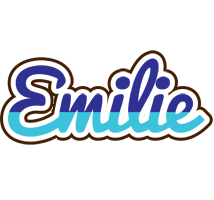 Emilie raining logo
