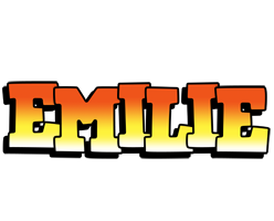 Emilie sunset logo