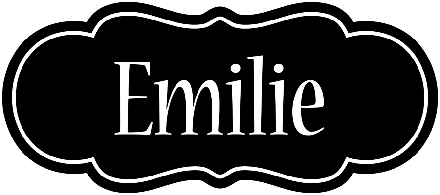 Emilie welcome logo