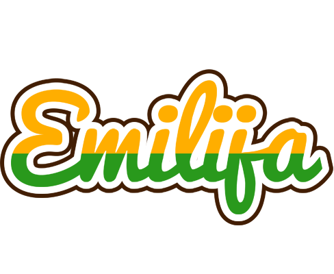 Emilija banana logo
