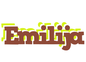 Emilija caffeebar logo