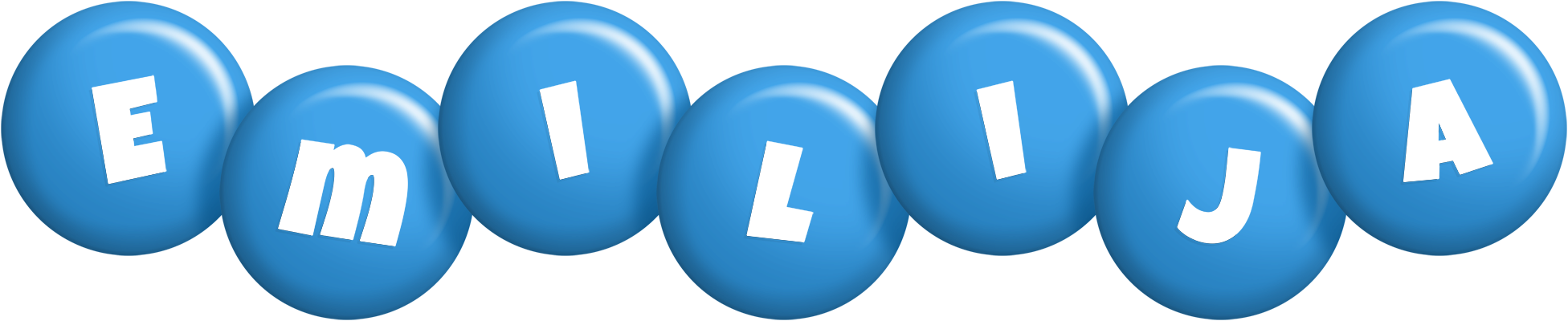 Emilija candy-blue logo