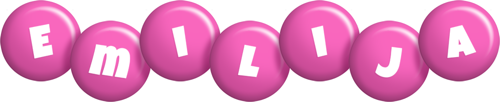 Emilija candy-pink logo