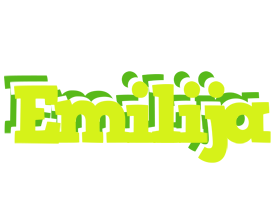 Emilija citrus logo