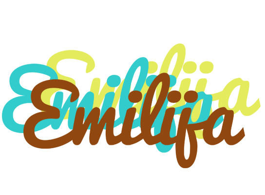 Emilija cupcake logo
