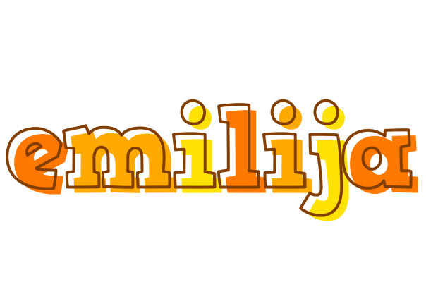 Emilija desert logo