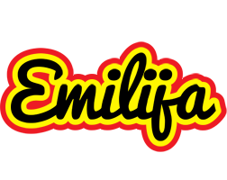 Emilija flaming logo