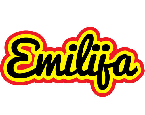 Emilija flaming logo