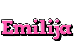 Emilija girlish logo