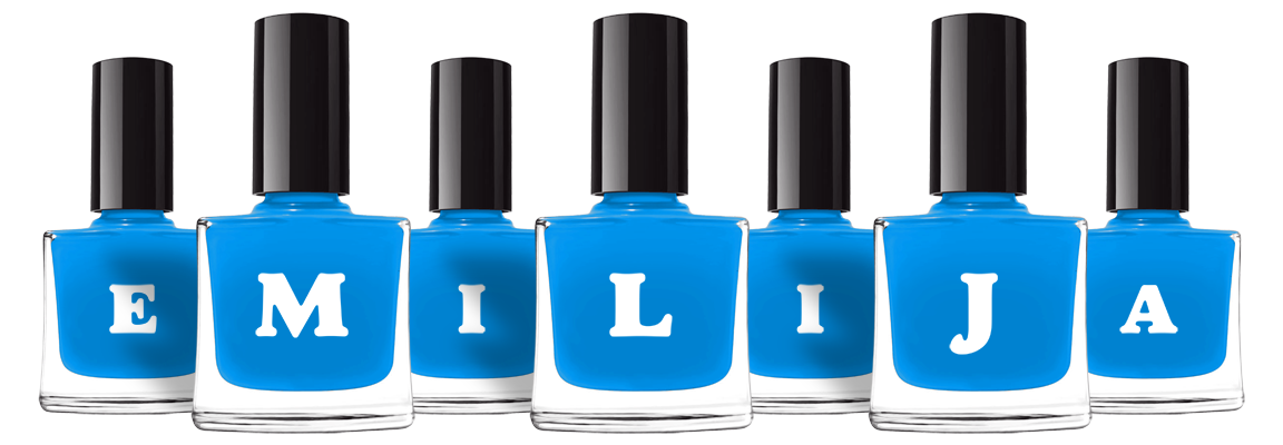 Emilija glossy logo