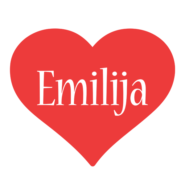 Emilija love logo