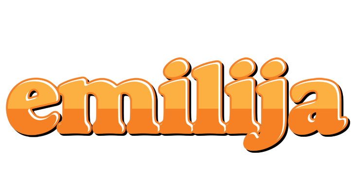 Emilija orange logo