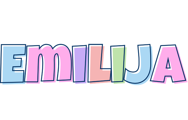 Emilija pastel logo