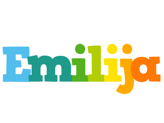 Emilija rainbows logo