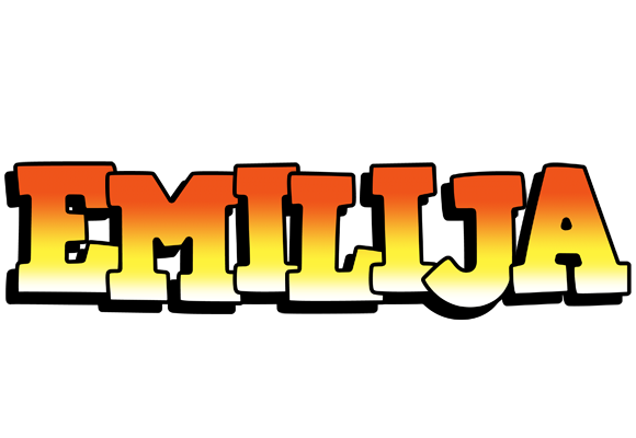 Emilija sunset logo