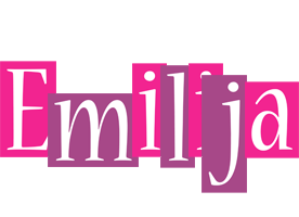 Emilija whine logo