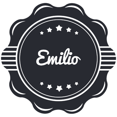 Emilio badge logo