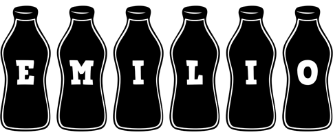 Emilio bottle logo