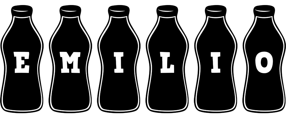 Emilio bottle logo
