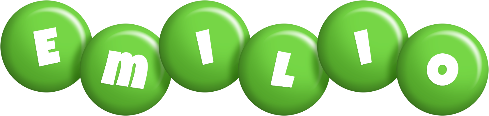 Emilio candy-green logo
