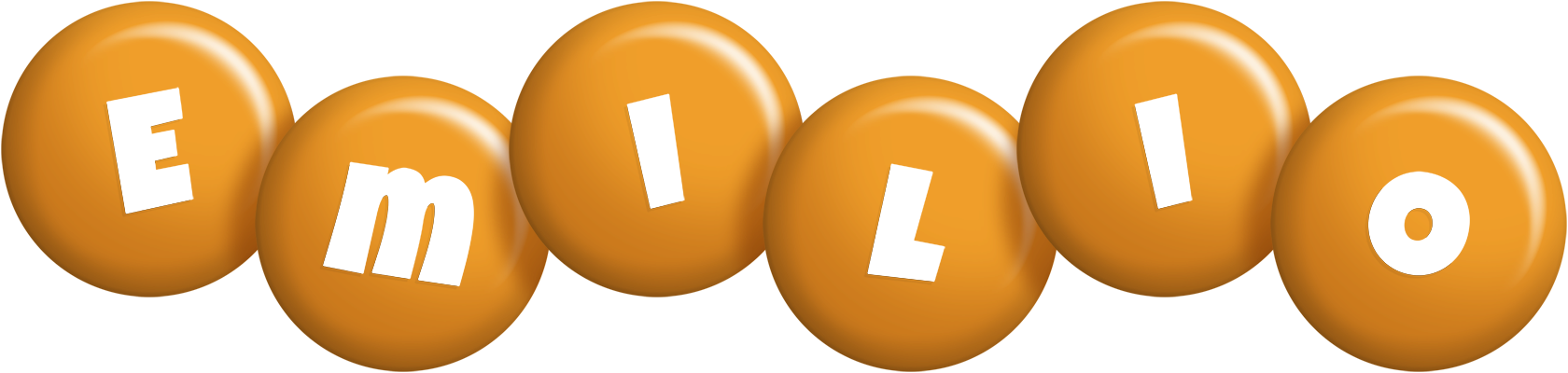 Emilio candy-orange logo