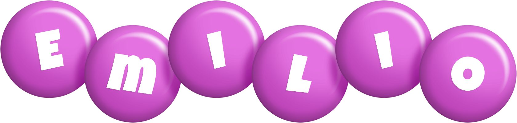 Emilio candy-purple logo
