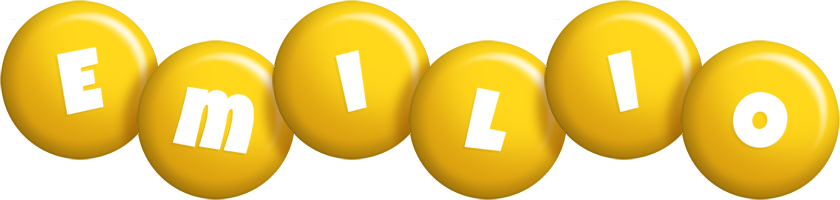 Emilio candy-yellow logo